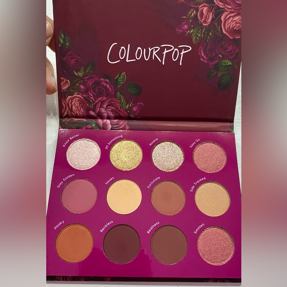 Colourpop. Never used it before. Unboxed